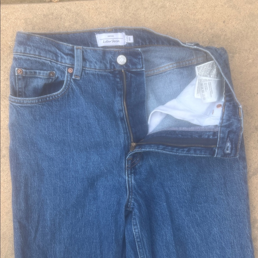 & Other Stories Women's Treasure Cut Groovy Wide Leg High Rise Jeans Size 29 - Picture 4 of 11